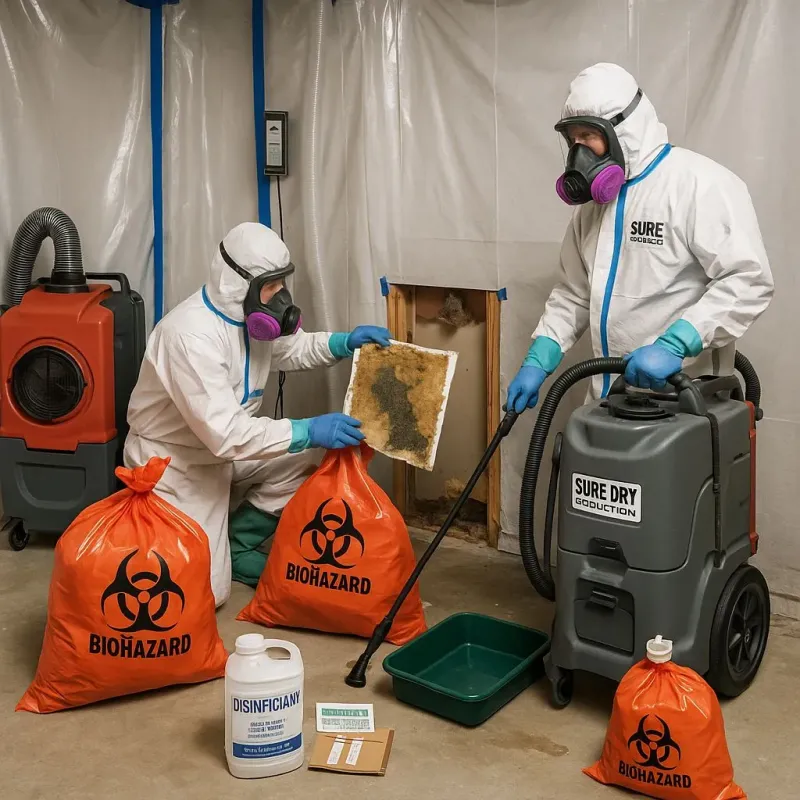 Contaminated Water Handling Protocols process in Clay County, AL