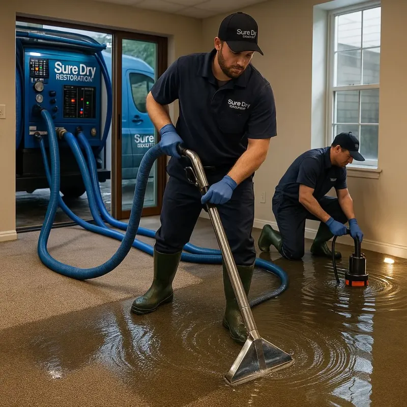 Water Extraction and Removal process in Clay County, AL